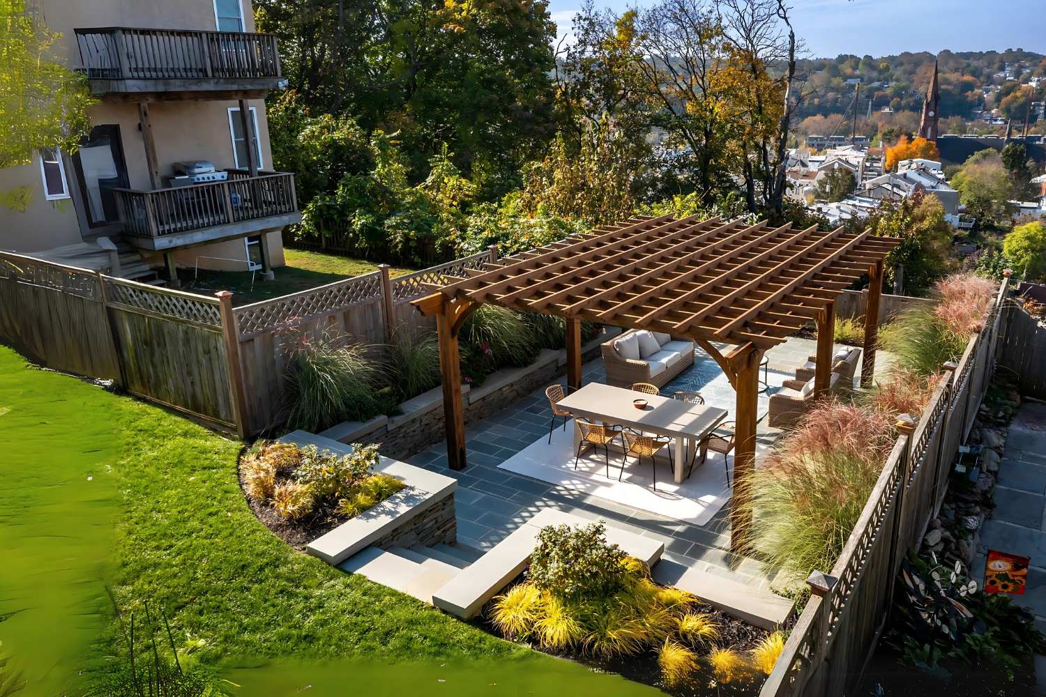 Cherokee pergola by Waterloo Products serving southeastern Pennsylvania