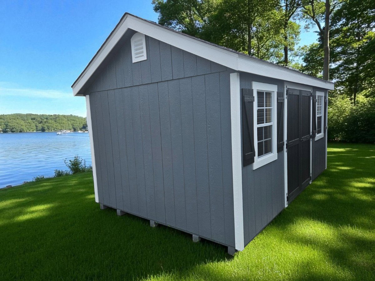 Custom workshop shed from Waterloo Products serving southeastern Pennsylvania